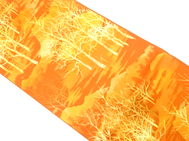 JAPANESE NAGOYA OBI / WOVEN MIST